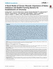 Research paper thumbnail of A Novel Model of Chronic Wounds: Importance of Redox Imbalance and Biofilm-Forming Bacteria for Establishment of Chronicity