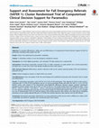 Research paper thumbnail of Support and assessment for fall emergency referrals (SAFER 2) research protocol: cluster randomised trial of the clinical and cost effectiveness of new protocols for emergency ambulance paramedics to assess and refer to appropriate community-based care