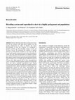 Breeding system and reproductive skew in a highly polygynous ant population Cover Page