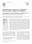 Dermatofibrosarcoma protuberans: a comprehensive review and update on diagnosis and management Cover Page