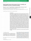 Relationships between fault geometry, slip rate variability and earthquake recurrence in extensional settings Cover Page