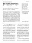 Root Canal Filling: Fracture Strength of Fiber-Reinforced Composite-Restored Roots and Finite Element Analysis Cover Page