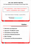 Research paper thumbnail of Multi-Regional Long-Term Electricity Supply Scenarios with Fusion