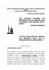 Breves comentarios sobre crimes contra a administracao publica Cover Page