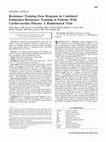 Resistance Training Dose Response in Combined Endurance-Resistance Training in Patients With Cardiovascular Disease: A Randomized Trial Cover Page