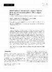 Research paper thumbnail of Identification of chicken and C. elegans fibulin-1 homologs and characterization of the C. elegans fibulin-1 gene