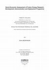 Research paper thumbnail of Socio-Economic Assessment of Fusion Energy Research, Development, Demonstration and Deployment Programme