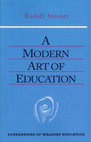 Modern art of education Cover Page