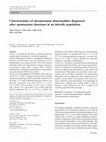 Characteristics of chromosomal abnormalities diagnosed after spontaneous abortions in an infertile population Cover Page