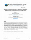 THE EFFECT OF FINANCIAL INNOVATION ON THE FINANCIAL PERFORMANCE OF DEPOSIT TAKING SACCOs IN KENYA, A CASE OF KIAMBU COUNTY Cover Page