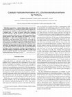 Research paper thumbnail of Catalytic Hydrodechlorination of 1,1-Dichlorotetrafluoroethane by Pd/Al2O3