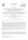 Research paper thumbnail of Tolérance et efficacité de la radiothérapie de conformation en cas de carcinome hépatocellulaire chez le patient cirrhotique. Résultats de l'essai de phase II RTF1