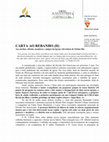 Research paper thumbnail of CARTA AO REBANHO (II)