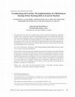 Research paper thumbnail of E-moderating and E-tivities: The Implementation of a Workshop to Develop Online Teaching Skills in In-service Teachers