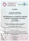 Research paper thumbnail of Key-note lecture (SFB 980) “The Silk-Roads as a model for exploring Eurasian transmissions of medical knowledge” by Dr. Ronit Yoeli Tlalim (Goldsmiths London); Friday, 24 June 2016, SFB 980, FU Berlin