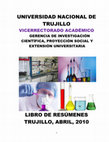 UNIVERSIDAD NACIONAL DE TRUJILLO VICERRECTORADO ACADÉMICO Cover Page