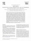 Research paper thumbnail of Recurrent viral liver disease (hepatitis B and C) after liver transplantation