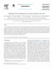 Optimized TiO2 blocking layer for dye-sensitized solar cells Cover Page