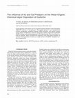 Research paper thumbnail of The influence of As and Ga prelayers on the metal-organic chemical vapor deposition of GaAs/Ge