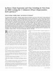 Research paper thumbnail of Ig heavy chain expression and class switching in vitro from an allele lacking the 3′ enhancers DNase I-hypersensitive hs3A and hs1, 2