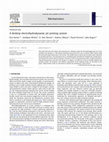 Research paper thumbnail of A desktop electrohydrodynamic jet printing system