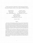 Research paper thumbnail of A Semi-autonomous Algorithm for Selforganizing Dynamic Fractional Frequency Reuse on the Uplink of OFDMA Systems, CISS Downlink Best Effort