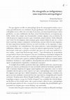 Research paper thumbnail of Da etnografia ao indigenismo: uma trajetória antropológica