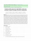 Research paper thumbnail of A Scalable Parallel Approach for High-Fidelity Aerostructural Analysis and Optimization