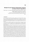 Multiple Access Network Optimization Aspects via Swarm Search Algorithms Cover Page