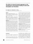 The effect of mineral trioxide aggregate on the apexification and periapical healing of teeth with incomplete root formation Cover Page