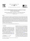 Research paper thumbnail of Use of methylumbeliferyl-derivative substrates for lipase activity characterization