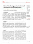 Research paper thumbnail of Home-Monitoring von Patienten nach künstlichem Herzklappenersatz