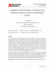 Research paper thumbnail of Languages of North East India: A Comparative and Contrastive Analysis on Some of the Phonological Features