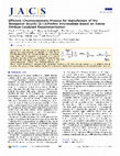 Research paper thumbnail of Efficient, Chemoenzymatic Process for Manufacture of the Boceprevir Bicyclic [3.1.0]Proline Intermediate Based on Amine Oxidase-Catalyzed Desymmetrization