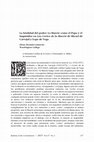 Research paper thumbnail of La fatalidad del poder: La Muerte como el Papa y el Inquisidor en Las Cortes de la Muerte de Micael de Carvajal y Lope de Vega