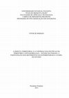 Research paper thumbnail of A DISPUTA TERRITORIAL E O CONTROLE DAS POLÍTICAS NO TERRITÓRIO CANTUGUIRIGUAÇU - ESTADO DO PARANÁ: A PARTICIPAÇÃO DOS MOVIMENTOS SOCIOTERRITORIAIS E O PAPEL DO ESTADO (2013) Vitor de MORAES