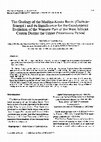 Research paper thumbnail of The geology of the Madina-Kouta basin (Guinea-Senegal) and its significance for the geodynamic evolution of the western part of the West African Craton during the upper proterozoic period