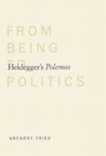 Heidegger's Polemos: From Being to Politics Cover Page