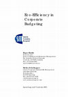 Eco-efficiency in corporate budgeting Cover Page