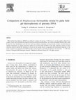 Comparison of Streptococcus thermophilus strains by pulse field gel electrophoresis of genomic DNA Cover Page