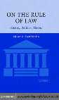 On the Rule of law Cover Page