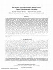 Research paper thumbnail of <title>Bio-inspired target detection in natural scenes: optimal thresholds and ego-motion</title>