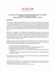 CHALLENGES IN THE RECOGNITION AND ENFORCEMENT OF FOREIGN ARBITRAL AWARDS IN NIGERIA Olushola Abiloye FCI. Arb and Jamiu Akolade MCI. Arb (UK) 1 Cover Page