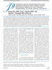 Complete mouth reconstruction with implant-supported fixed partial dental prostheses fabricated with zirconia frameworks: A 4-year clinical follow-up Cover Page