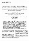 Preconcentration of palladium, platinum and rhodium by on-line sorbent extraction for graphite furnace atomic absorption spectrometry and inductively coupled plasma atomic emission spectrometry Cover Page