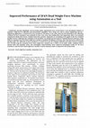 Research paper thumbnail of Improved Performance of 50 kN Dead Weight Force Machine using Automation as a Tool