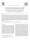 Research paper thumbnail of Characterization of tensile properties of tailor welded IF steel sheets and their formability in stretch forming