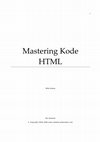 Research paper thumbnail of Mastering Kode HTML