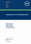 Research paper thumbnail of Fiskprótein sem faeðubótarefni