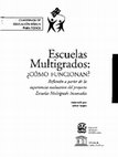 Cómo funcionan Multigrado Cover Page